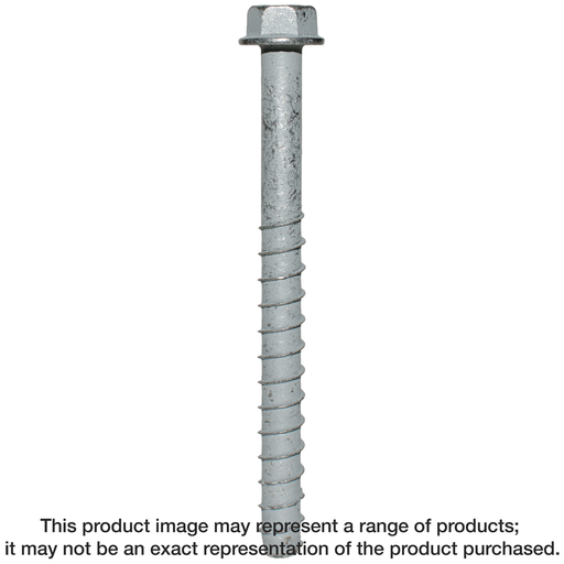Simpson Strong-Tie THDB62100HMG Titen HD® 5/8 in. x 10 in. Mechanically Galvanized Heavy-Duty Screw Anchor (10-Qty)