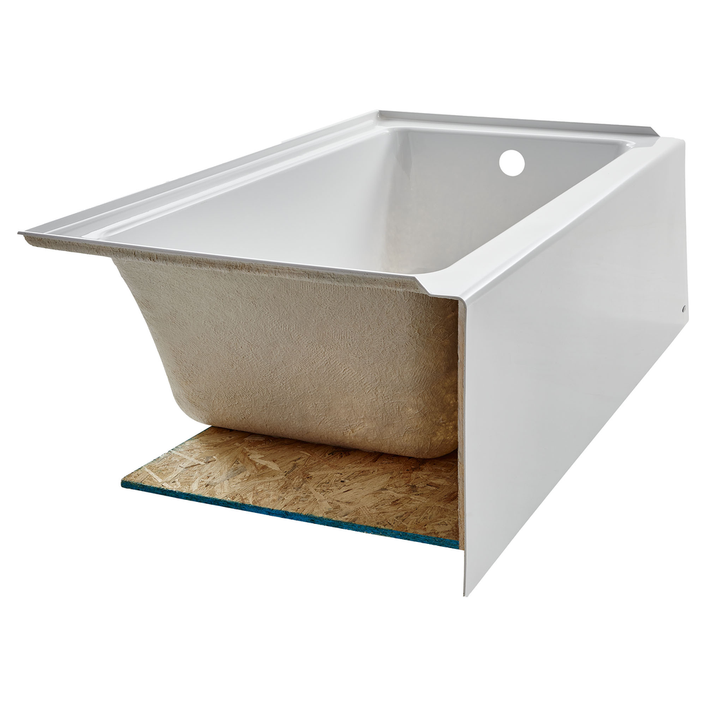 STUDIO ACRYLIC TUB 60X32 RH WHITE, White