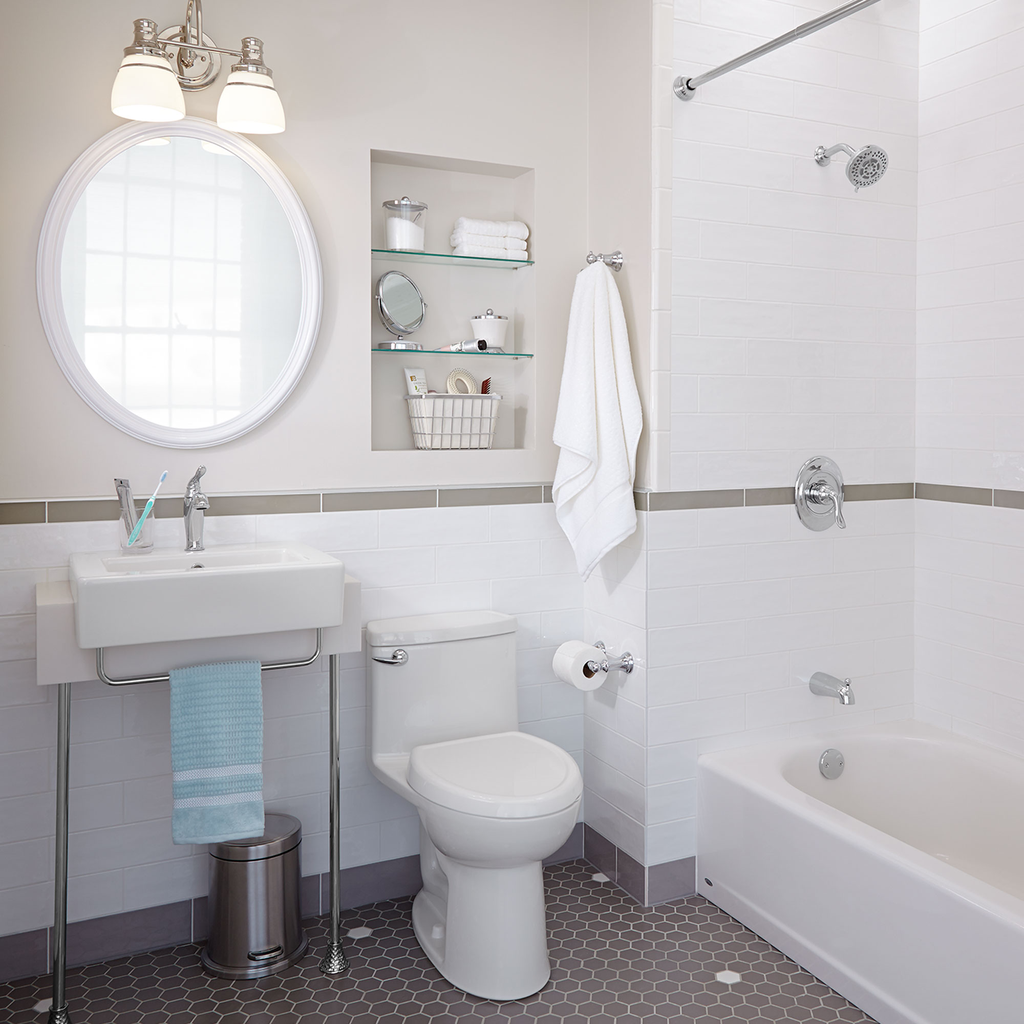 PRINCETON BATH AMERICAST LHO WHT, White