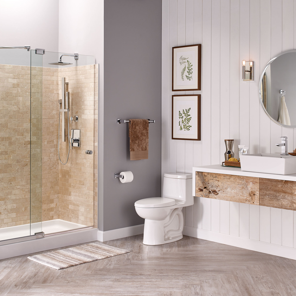 LOFT RH EL 1 PC TOILET W/SEAT WHT, White