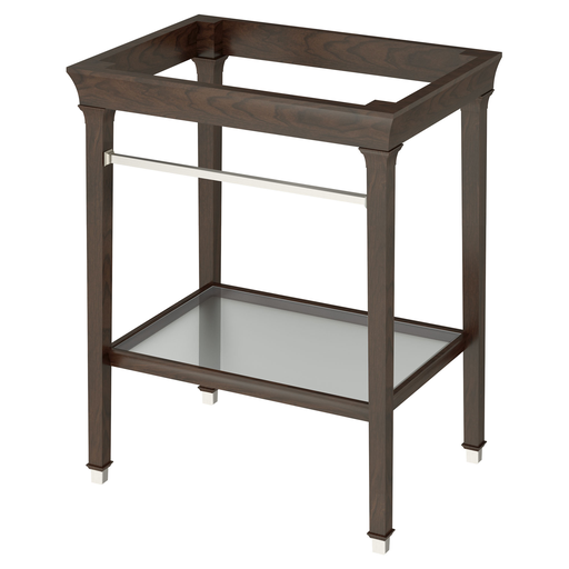 TOWN SQUARE S WASHSTAND TOWEL BAR-BR NI,  Brushed Nickel