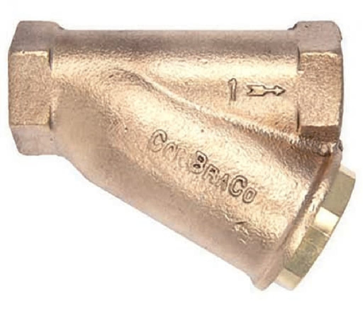 Apollo Bronze Wye Strainer with Tapped Cap with Plug 1/4" (2 x FNPT)