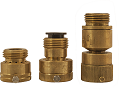 Apollo Brass Hose Bibb Dual Check Backflow Preventer with Standard Configuration 3/4" (Hose Connection)