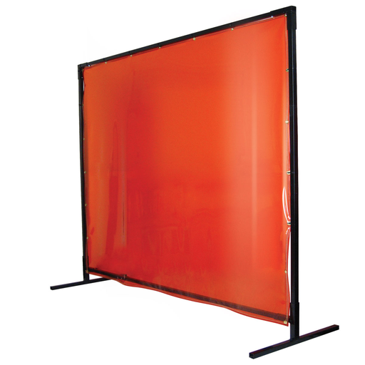 Saf-Vu™ 14 mil. Translucent Vinyl & Heavy-Duty QuickFrame™ Welding Frame Set