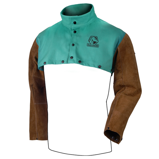 Cowhide & FR Cotton Cape Sleeves, Green