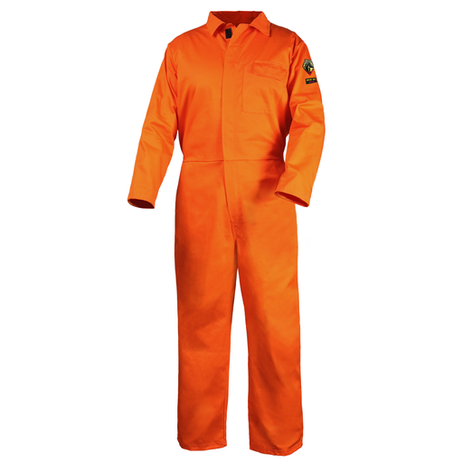 NFPA 2112 7 oz. FR Cotton Coverall, Safety Orange