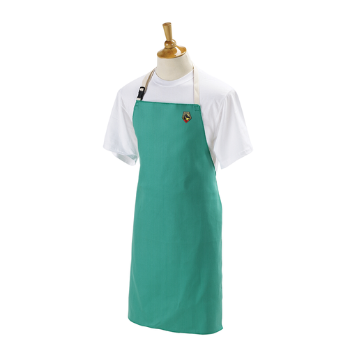 Flame-Resistant Cotton Bib Apron, 42" Length