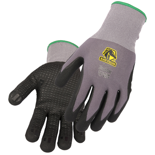 AccuFlex™ Nitrile Micro-Foam Dot Grip Knit Glove, Micro-dot Palm