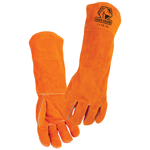 18" Shoulder Split Cowhide Stick Glove