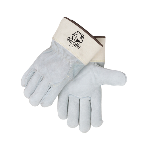 Side Split Cowhide Work Glove with Full Leather Back