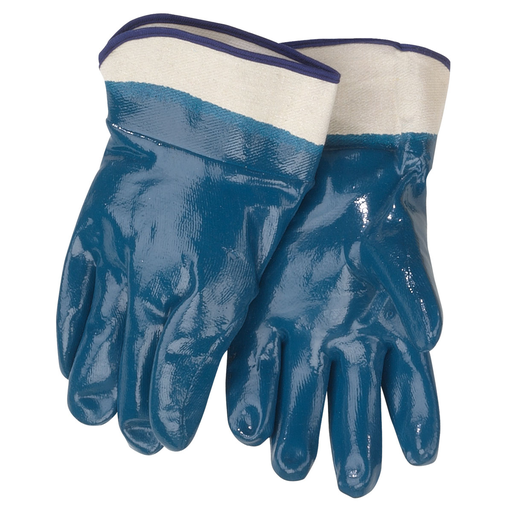 Nitrile Coated -- Short Cuff Synthetic Gloves