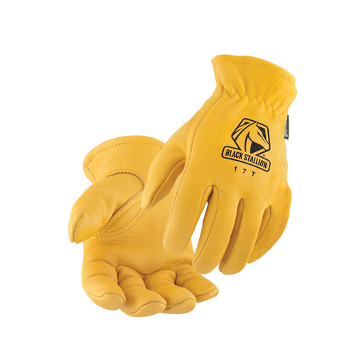 Grain Elkskin Thinsulate™ Insulated Driver’s Gloves, Large – Premium Winter Work Glove