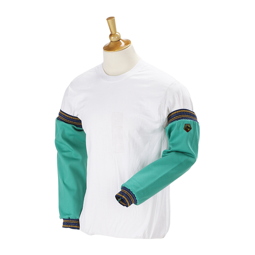 FR Cotton Sleeves with Cuff Elastic Bands, 18" Length