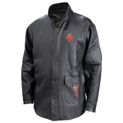 JL2035-BK BSX COAT PIG GRAIN