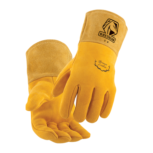 Premium Deerskin MIG Glove with CushionCore Liner