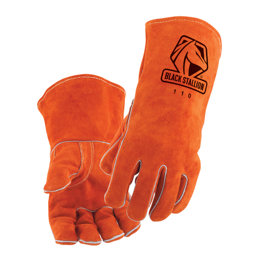 Select Shoulder Split Cowhide Standard Welding Gloves, Size XL