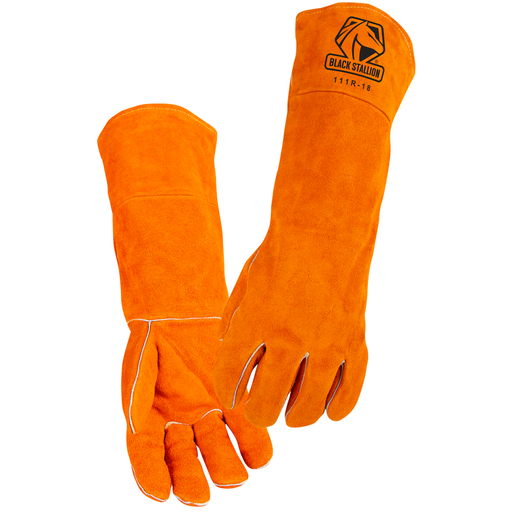 18" Shoulder Split Cowhide Stick Glove