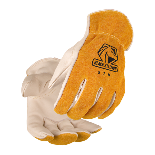 Grain Cowhide Drivers Glove with Kevlar® stitching
