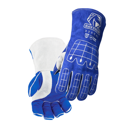 A6 Cut Resistant & Impact Resistant Cowhide Stick Glove