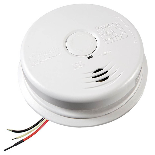 I12010S - Worry-Free Hardwired Interconnect Smoke Alarm Sealed Lithium Battery Backup