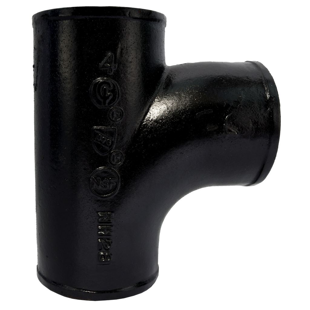 4 NO HUB SANITARY TEE
