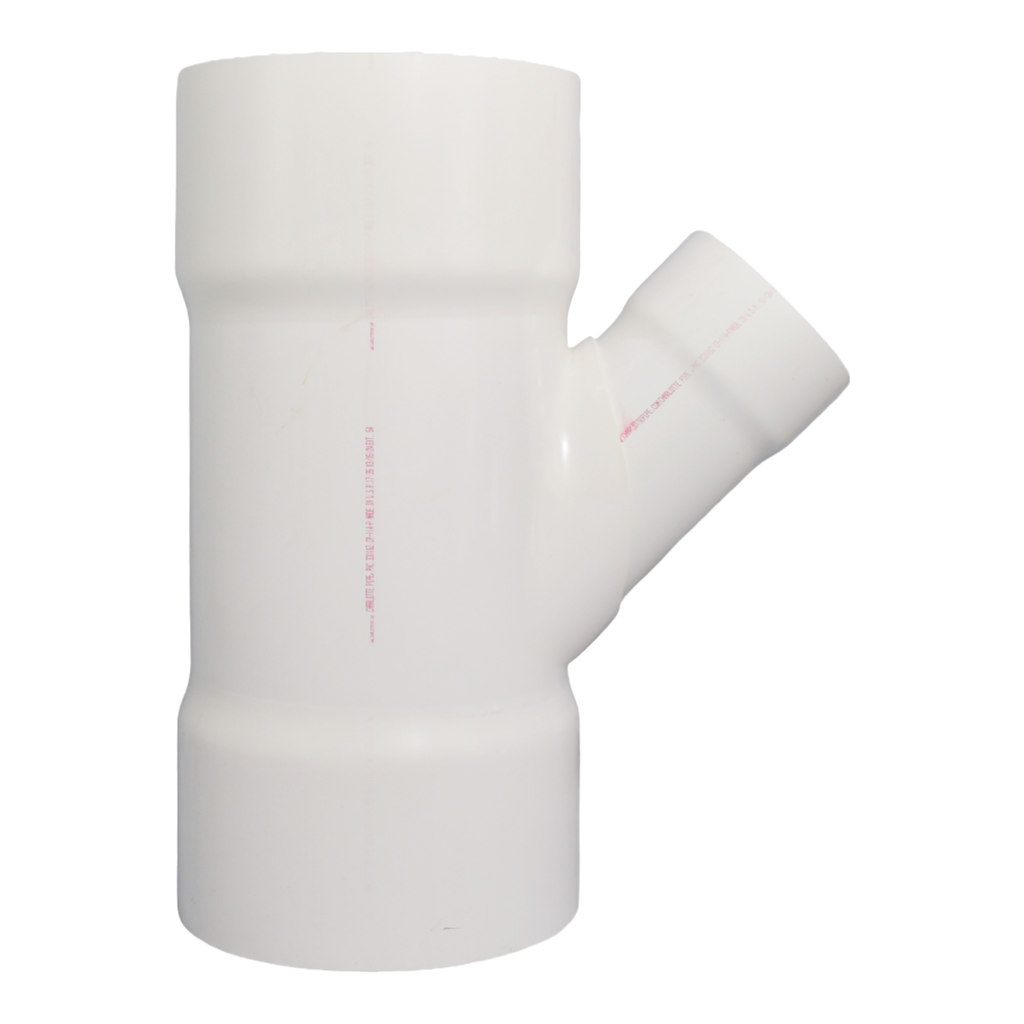 16 X 16 X 8 DWV WYE REDUCING