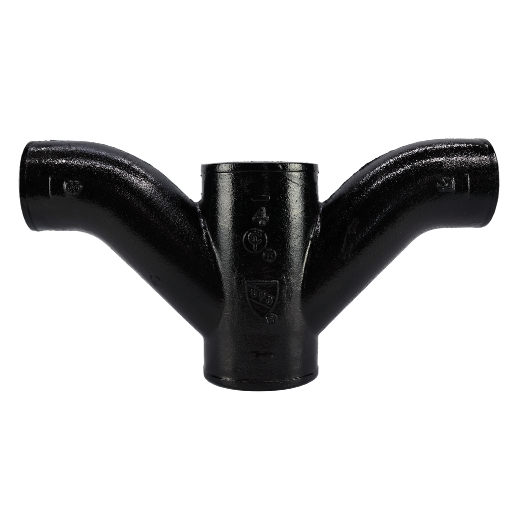 4 x 3 NO HUB DOUBLE COMB WYE