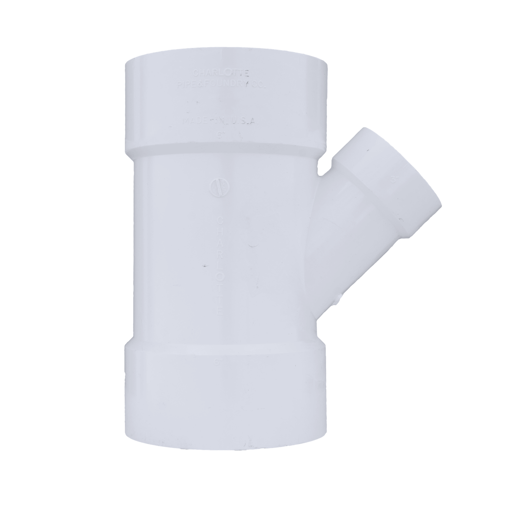 6 x 6 x 3 DWV WYE REDUCING