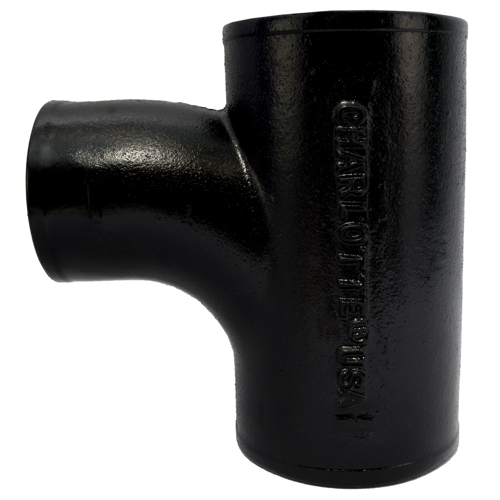 4 x 3 NO HUB SANITARY TEE