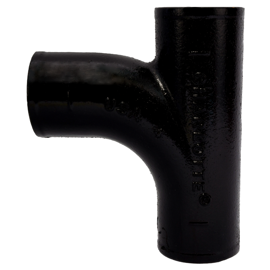 2 NO HUB SANITARY TEE