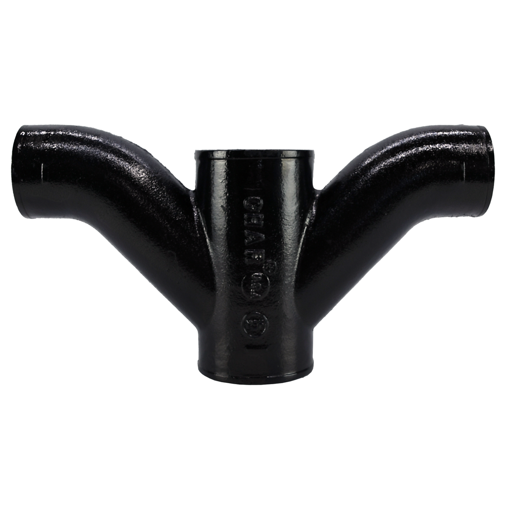 4 x 3 NO HUB DOUBLE COMB WYE