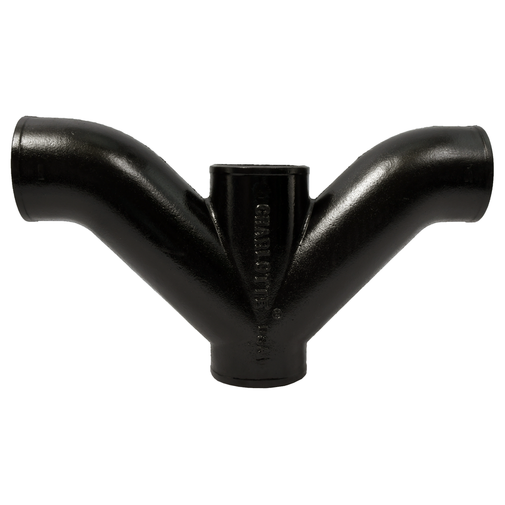 2 NO HUB DOUBLE COMB WYE
