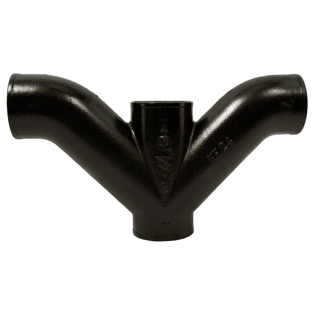 2 NO HUB DOUBLE COMB WYE