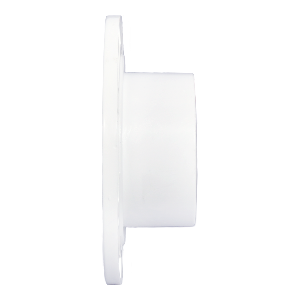 4 x 3 DWV CL FLG W/KO ADJ PVC PLRING HUB