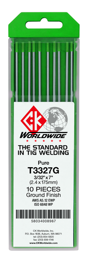 Tungsten 5/32" Pure