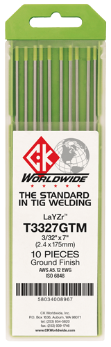 TUNGSTEN 1/16" LaYZr