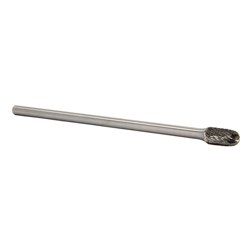 SC-5 1/2" X 1" X 6" Long Shank Cylindrical Radius End Carbide Bur 1/4" Shank