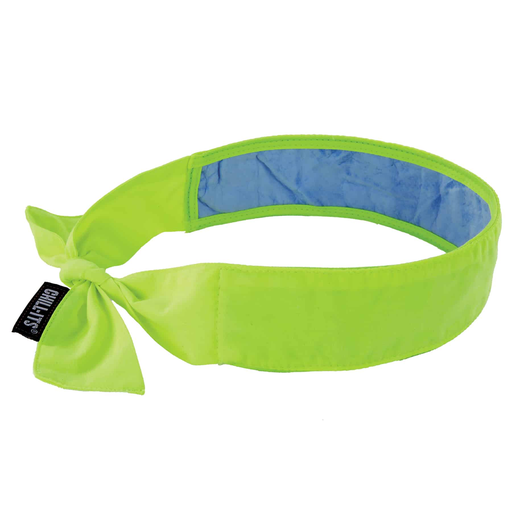 6700Ct Lime Cooling Bandana Headband - Pva - Tie