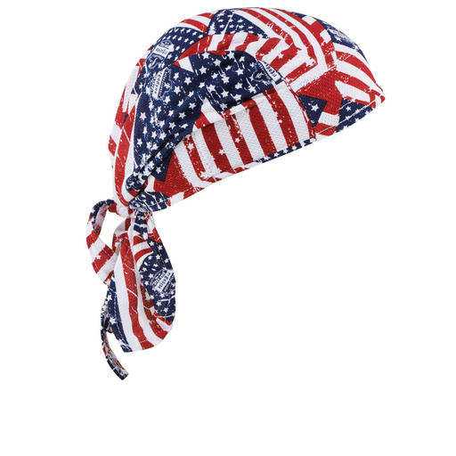 6615 Stars And Stripes High-Performance Terry Cloth Bandana - Tie