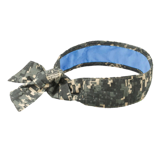 6700Ct Camo Cooling Bandana Headband - Pva - Tie