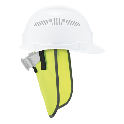 8006 Lime Hi-Vis Hard Hat Neck Shade