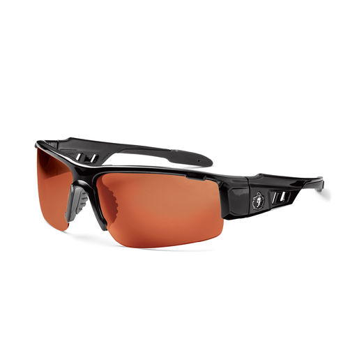 Dagr-Pz Black Frame Copper Lens Polarize Safety Glasses