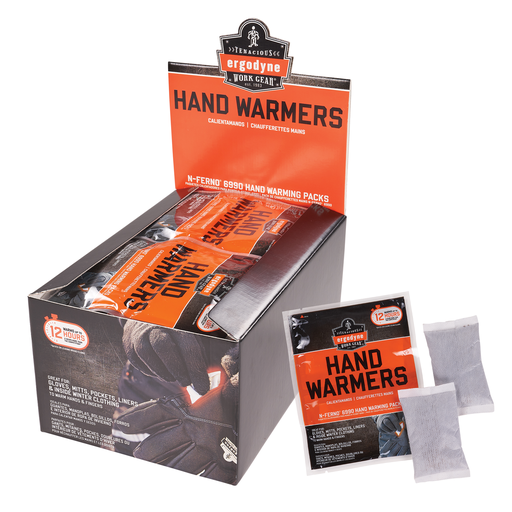 6990 40-Pack White Hand Warming Packs