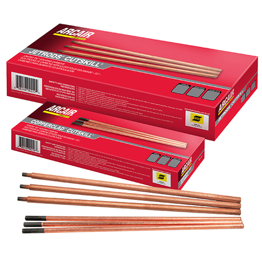 ARCAIR® Copperclad® CutSkill® Air Carbon-arc gouging, Hollow Electrode 1/4" x 12"