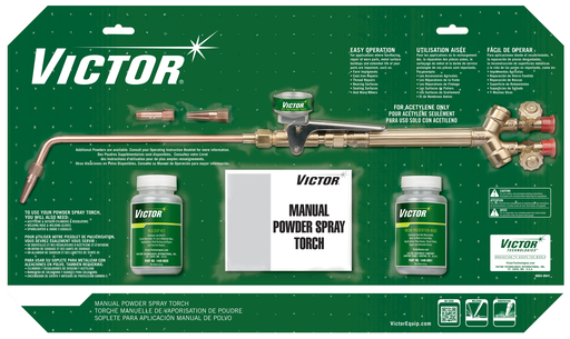 Victor® Powder Spray Torch Kit, VPT-100