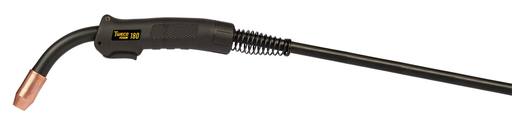 Tweco® 180 Amp Fusion® .030" - .035" Air Cooled MIG Gun - 10' Cable/Tweco® Style Connector With 8-Pin Rebel Plug