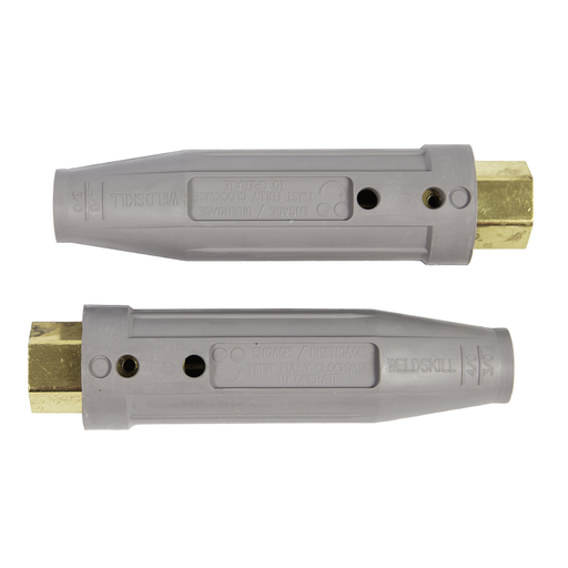 Tweco® Weldskill® 50MM Dinse Cable Female Connector, Package of 2