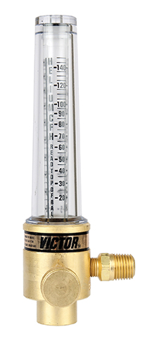 Victor®Model FM372 Medium Duty Carbon Dioxide, Argon And Helium Flowmeter Regulator, 1/4" NPT (Male)