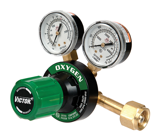Victor®Model G250-15-510 Medium Duty Single Stage Regulator, CGA-510