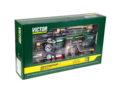 Victor®Journeyman® II EDGE™ 2.0 Heavy Duty Acetylene Cutting/Heating/Welding Outfit CGA-510